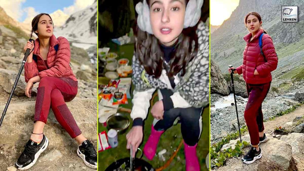 Sara Ali Khan Shares Her Cooking Video From Kashmir, Leaving Her fans Drooling