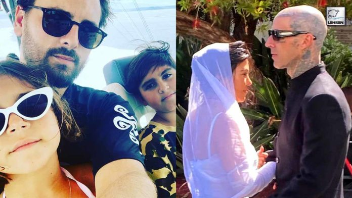 Scott Disick Spends Time With Kids While Kourtney Gets Married To Travis
