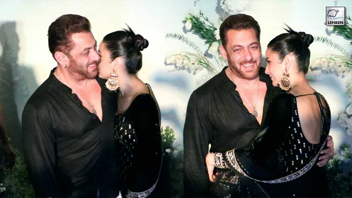 Shehnaaz Gill Hugs And Kisses Salman Khan At Eid Party