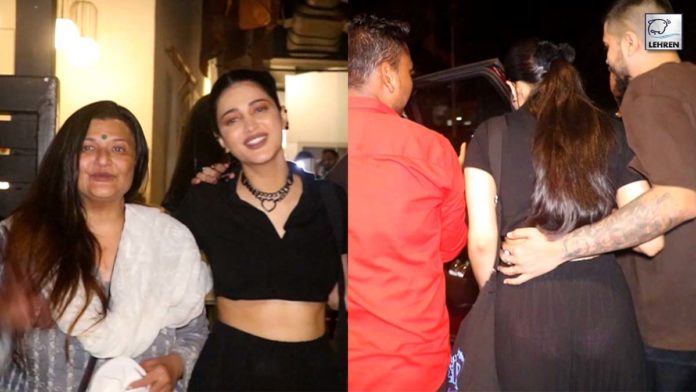 Shruti Haasan Oops Moment In Transparent Dress Caught On Camera