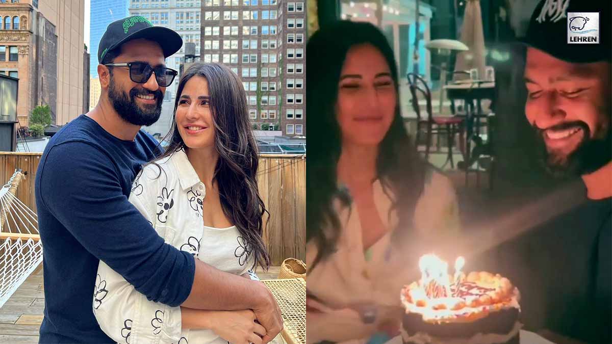 Katrina Kaif Sings 'Happy Birthday' As Vicky Kaushal Cuts Cake, Check ...