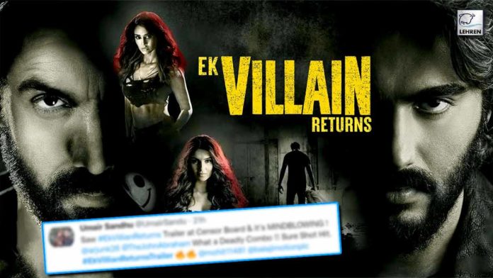 Ek Villain Returns Trailer Fans Reaction