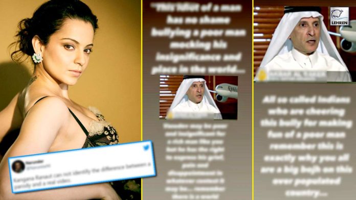 Kangana Ranaut Brutally Trolled For Mocking Qatar Airways CEO Over Spoof Video