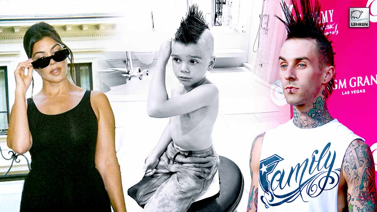 Kourtney's Son Reign Channels Stepdad Travis Barker With Hairstyle
