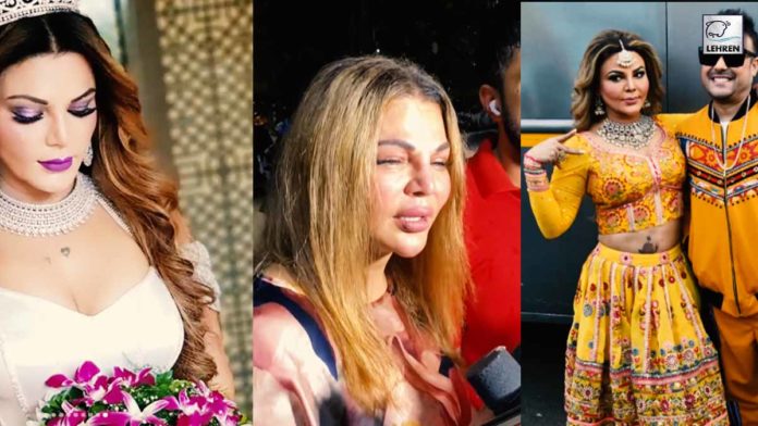 Rakhi Sawant Spotted Crying At Police Station, Files Complaint Against Ex-Husband