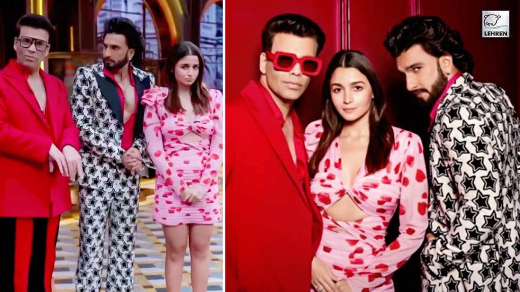 Ranveer Singh, Alia Bhatt & Karan Johar Re-Creates K3G Iconic Scene In ...