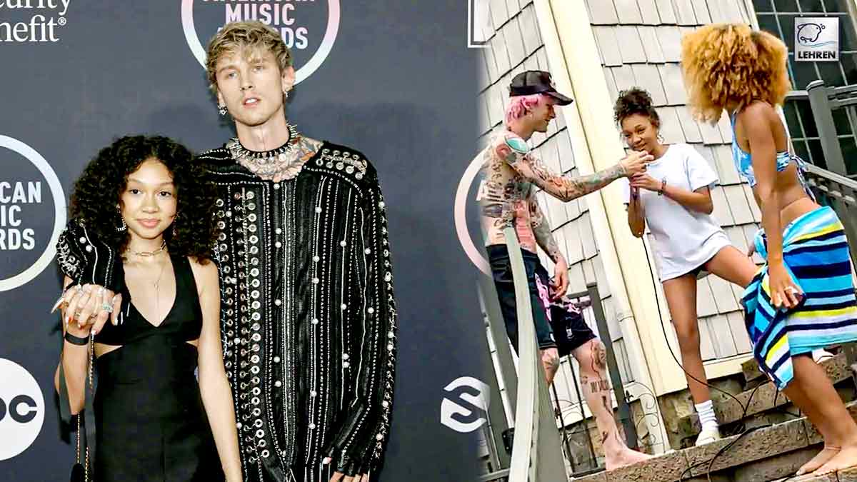 Machine Gun Kelly And His Daughter Rap To Jay Z And Beyoncé Song
