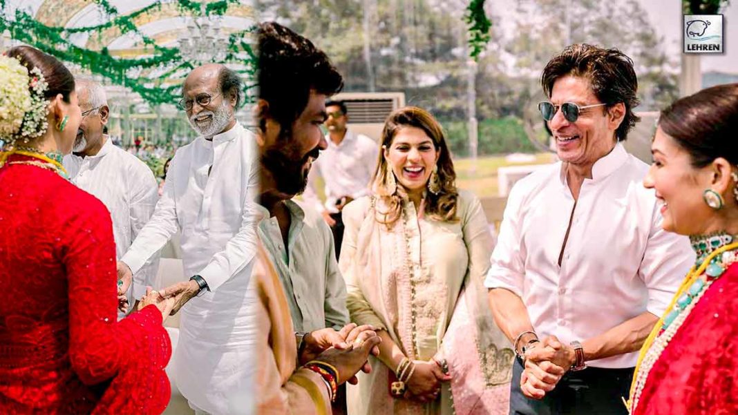 Nayanthara Wedding Pics With Shah Rukh And Rajinikanth