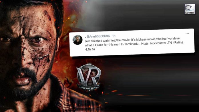 Vikrant Rona Twitter Review Fans Hail Kiccha Sudeeps Performance