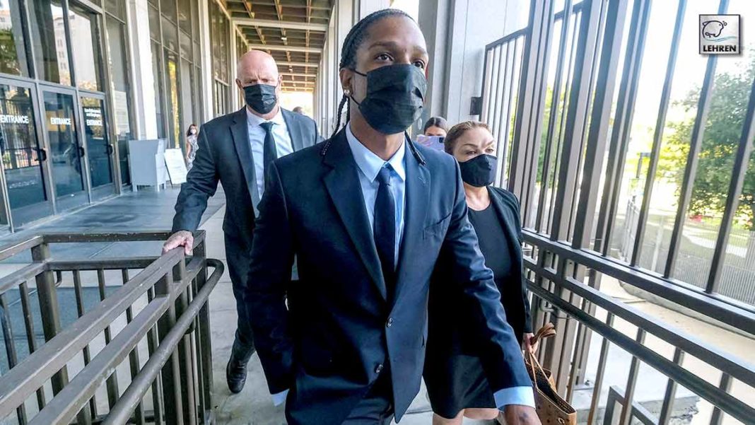 A$AP Rocky Spotted In Court As He Pleads Not Guilty