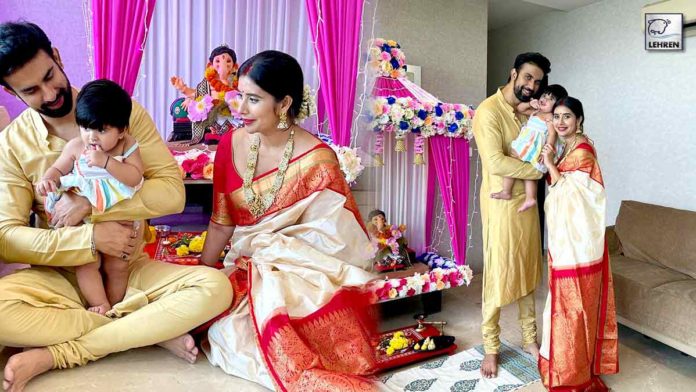 Charu Asopa Rajeev Sen Celebrate Ganesh Chaturthi Netizens Say Nautanki Couple