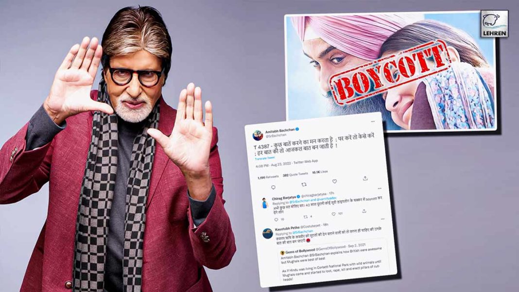 Did Bollywood Megastar Amitabh Bachchan Take A Dig At Boycott Trend