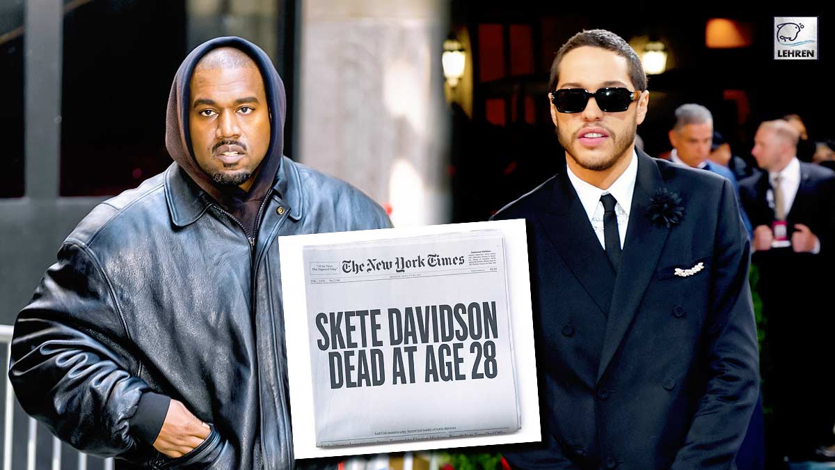 Kanye West Announces Pete Davidson Dead!