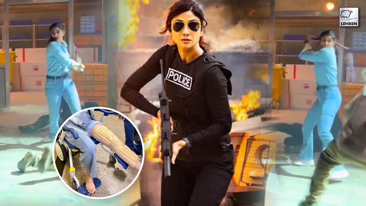 Shilpa Shetty Badly Injured While Shooting For Rohit Shetty's 'Indian Police Force'