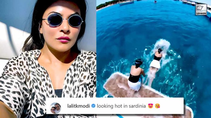 Sushmita Sen Shares Her Diving Video Lalit Modi Says Looking Hot
