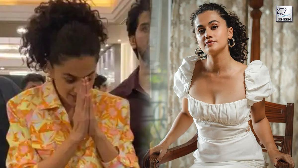 Taapsee Pannu Reacts To Her Argument With Paparazzi Says This