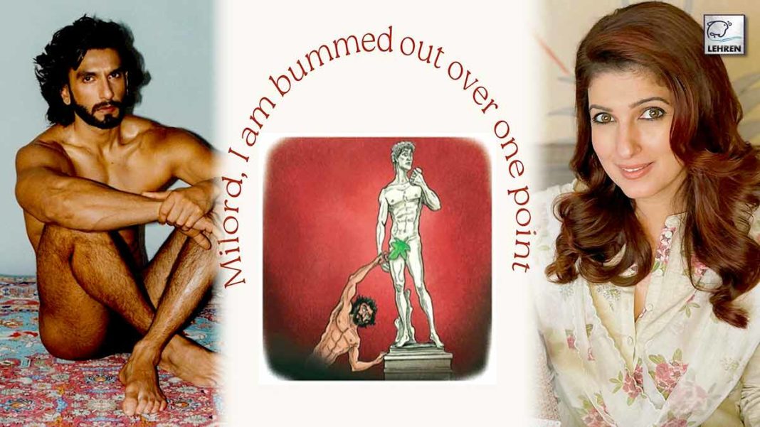 Twinkle Khanna Gives Witty Reaction To Ranveer Nude Photoshoot