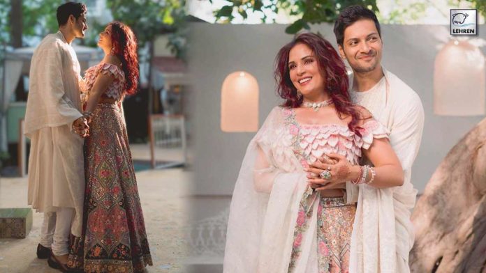 Ali Fazal Richa Chadha Wedding Couple Shares First Pics From Celebrations