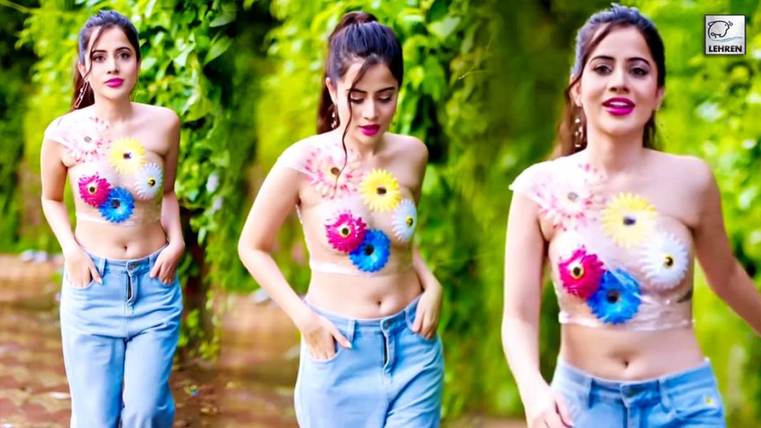 Urfi Javed Wears Bold Transparent Top In Latest Video, Looks Smoking Hot