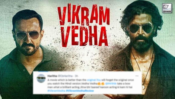Vikram Vedha Twitter Reaction