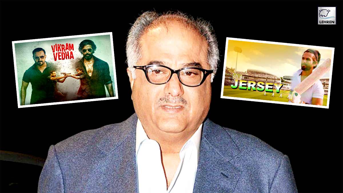 Boney Kapoor Cites Reason Behind The Failure Of Soth Remakes Vikram Vedha and Jersey