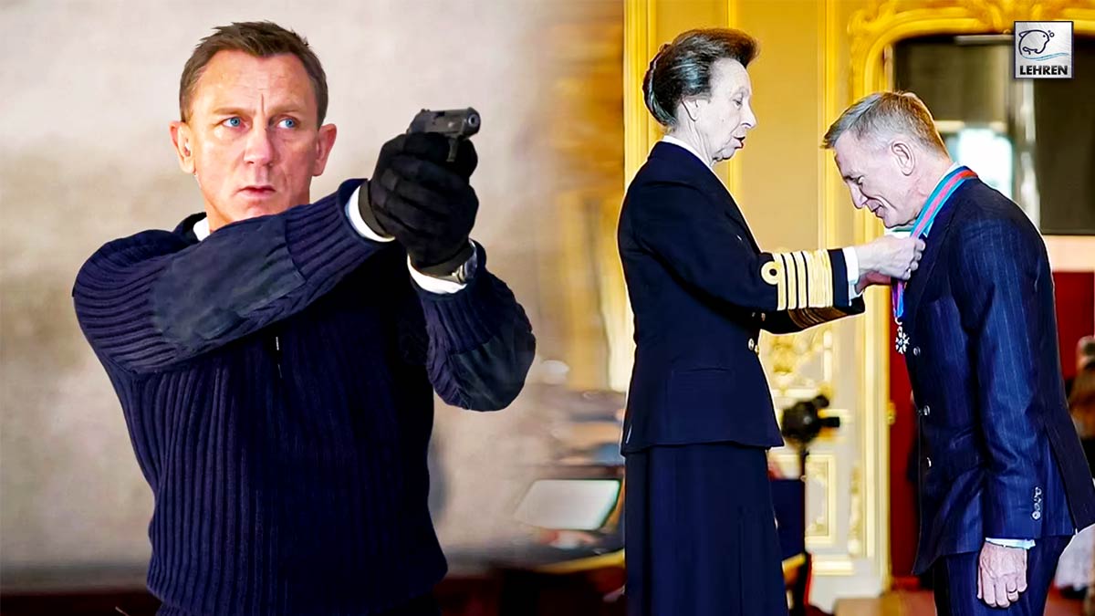 Daniel Craig Receives Same Royal Honour As James Bond