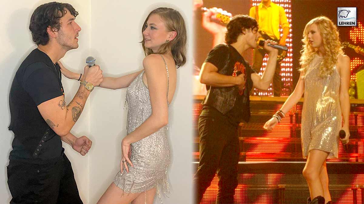 Frankie Recreates Joe Jonas And Taylor Swift's Performance