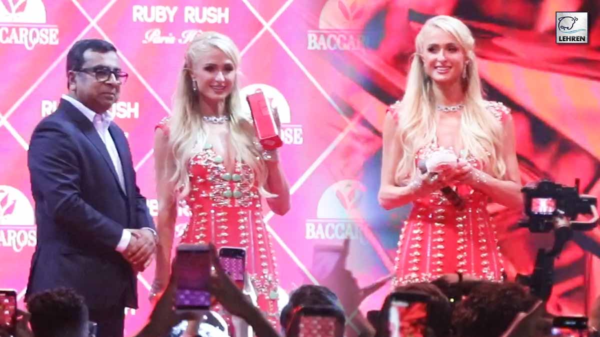 Paris Hilton Launches Her New Fragrance Line Ruby Rush In India