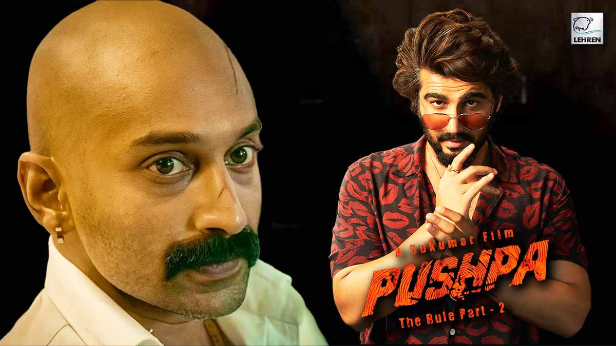 Pushpa 2 Arjun Kapoor To Replace Fahadh Faasil In Allu Arjun Starrer Producer Reacts