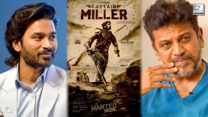 Shiva Rajkumar To Share Screen With Dhanush In Captain Miller
