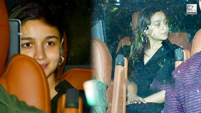 Alia Bhatt Makes First Appearance After Delivery