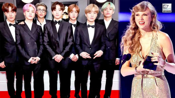 BTS Wins First-Ever AMAs, Taylor Swift Creates History