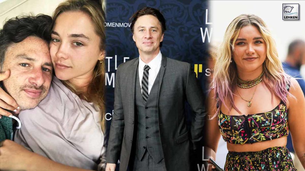 Florence Pugh And Zach Braff Exchange Flirty Comment