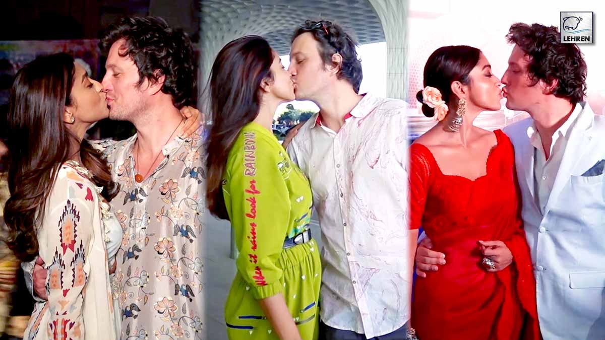 3 Times When Shriya Saran KISSED In Public