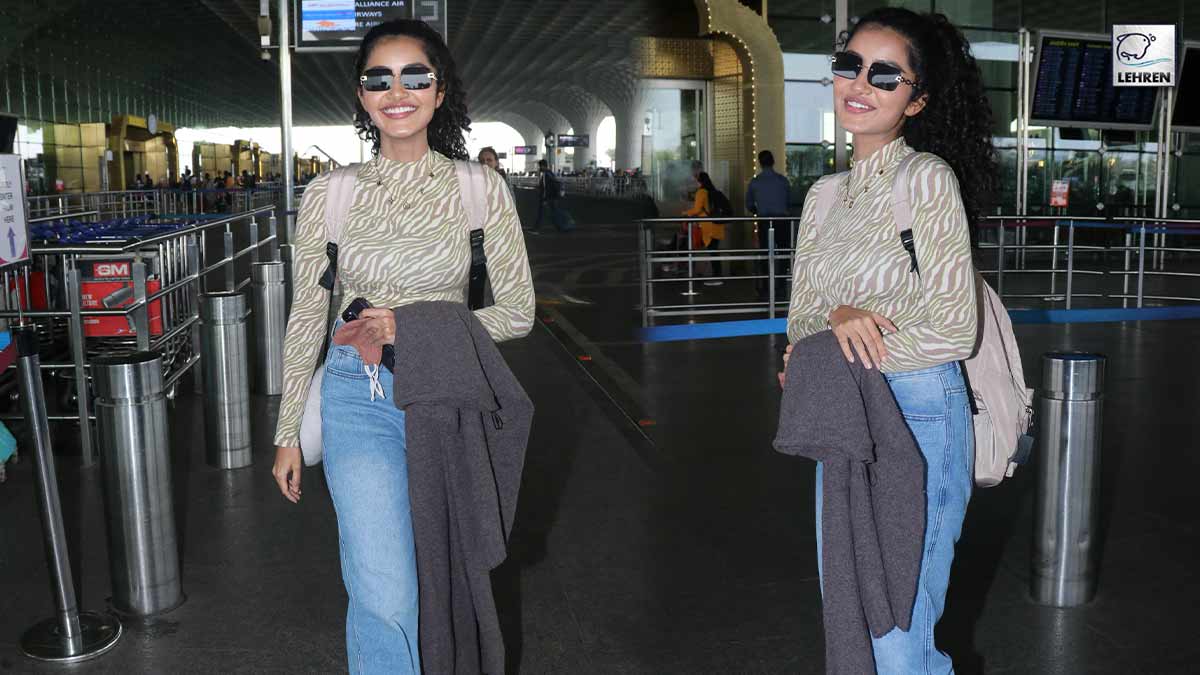 Karthikeya 2 Actress Anupama Parameswaran At Mumbai Airport