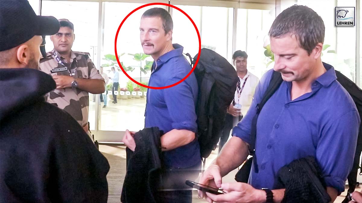 Bear Grylls Stopped By Security At Mumbai Airport