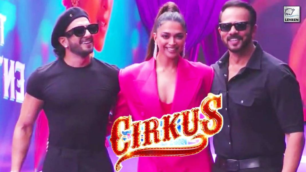 Deepika Padukone Sweetly Hugs Ranveer Singh At Cirkus Song Launch