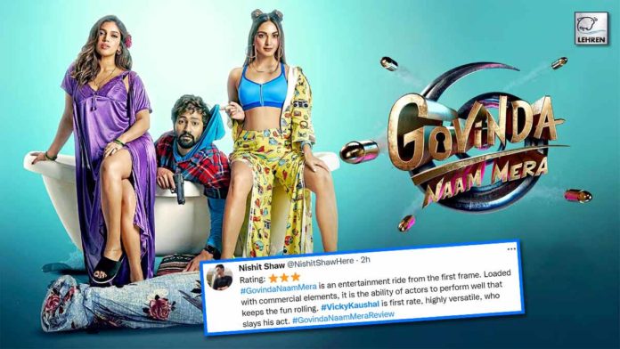 Govinda Naam Mera Twitter review Netizens call Vicky Kaushal Kiara Advani starrer wholesome