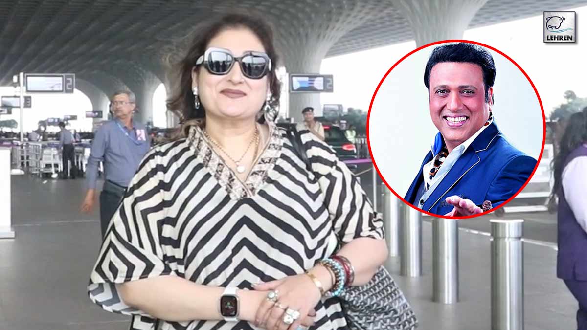Govinda's Wife Sunita Ahuja In Stylish Avtar At Airport