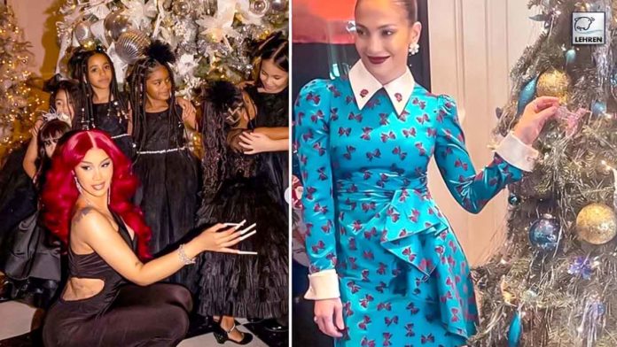 Jennifer Lopez, Shakira & Other Celebs Send Out Gorgeous 'Christmas' Wishes