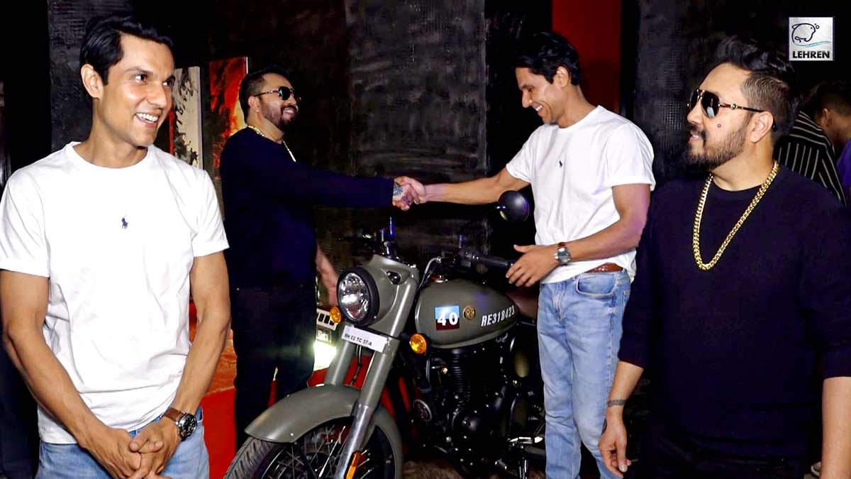 Mika Singh Gifts Expensive Bike To Randeep Hooda