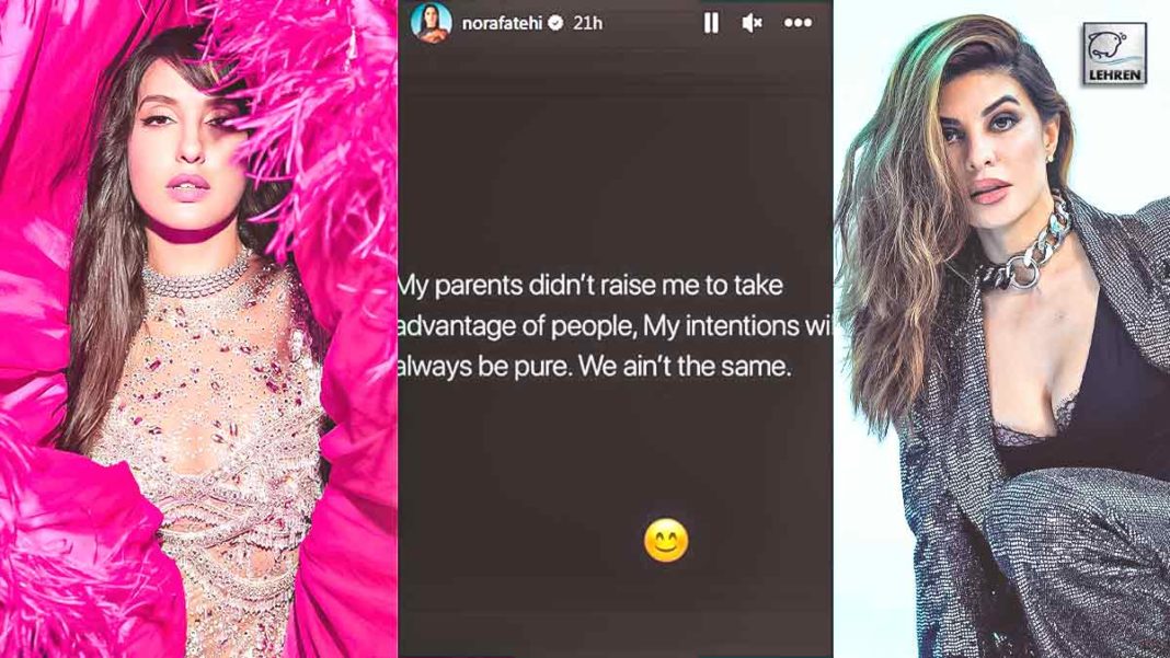 Nora Fatehi shares cryptic message after suing Jacqueline Fernandez