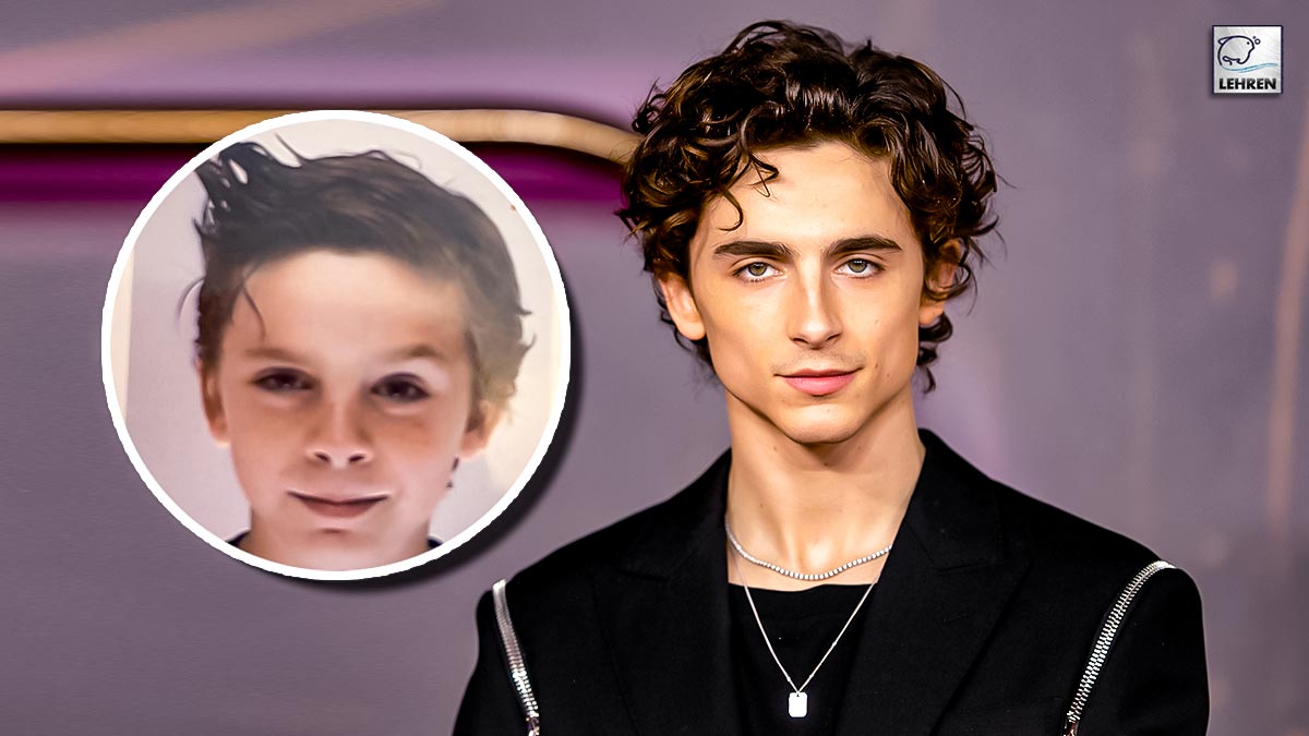 Timothee Chalamet Shares Cute Childhood Photo On His Birthday