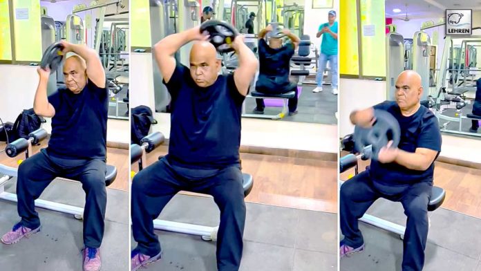 66 yr old satish kaushik working out in gym is pure goals watch video