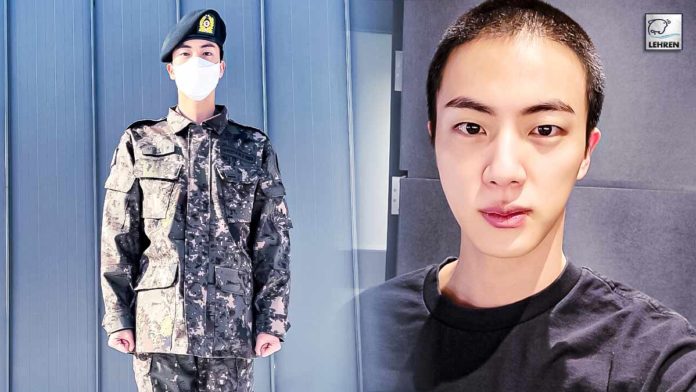 bts member jin completes his five weeks military training