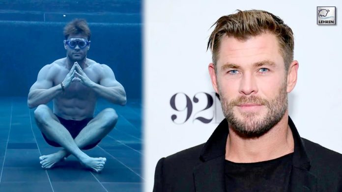 Chris Hemsworth Joins Trend Of Holding Breath Underwater
