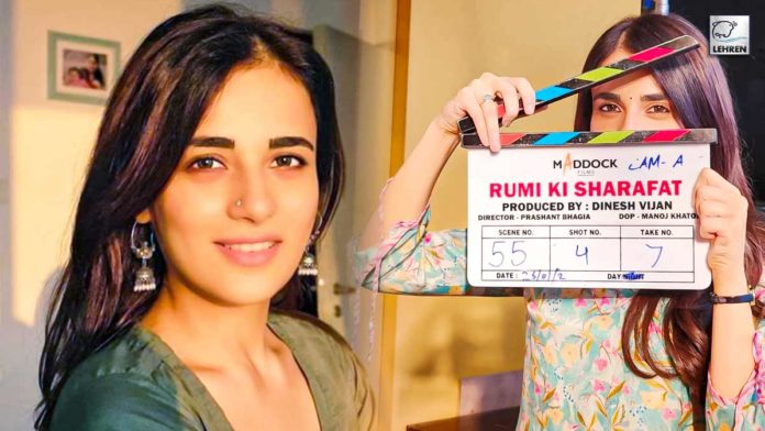 Radhika Madan Commences Shoot For Her Next 'Rumi Ki Sharafat'