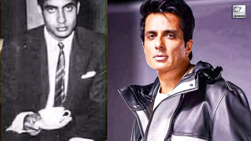 Fans Are Making Comparisons Between Amitabh Bachchan's Young Photo With Sonu Sood??