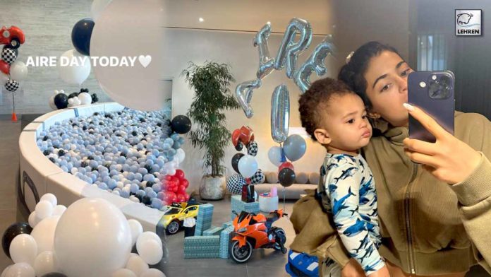 kylie jenner celebrates aire webster first birthday