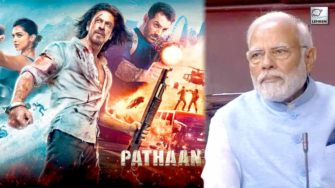 PM Modi praises Pathaan in Parliament